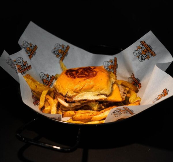 Burger smash pui